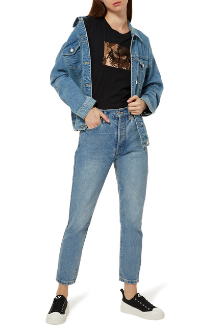 Icon Period Cropped Jeans